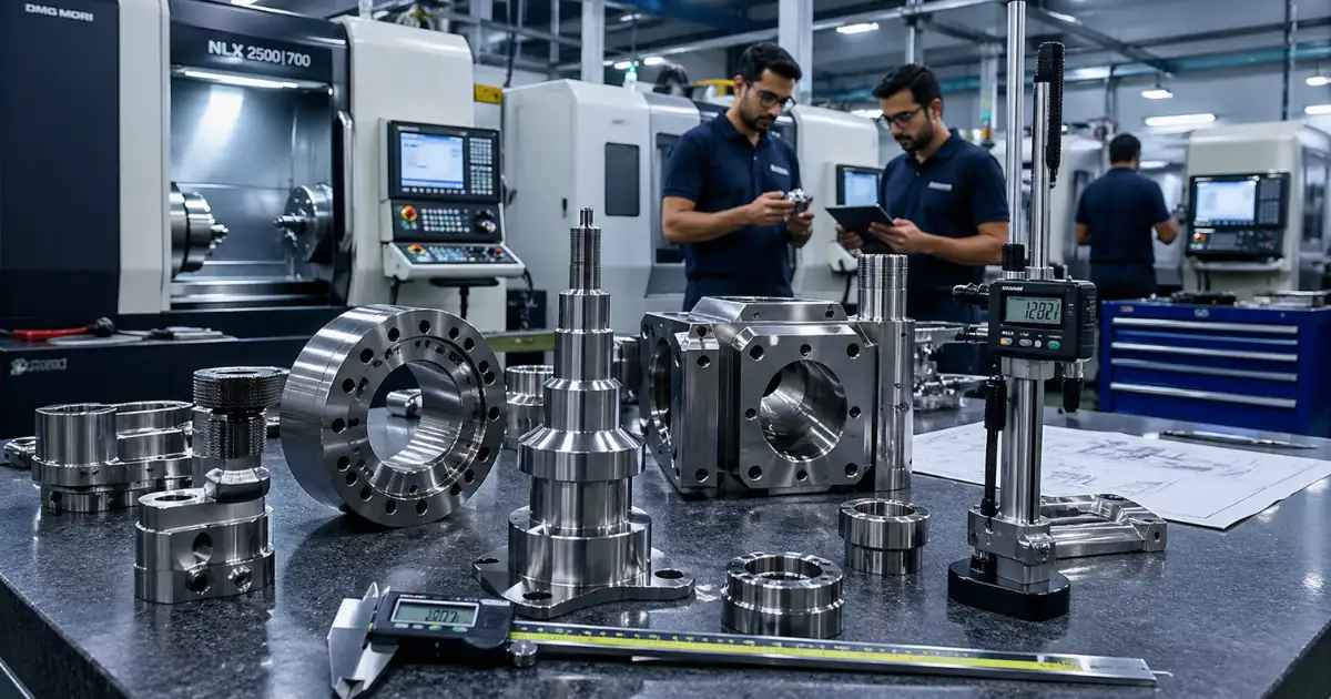 High Performance Machine High Precision Machine Components Benefits